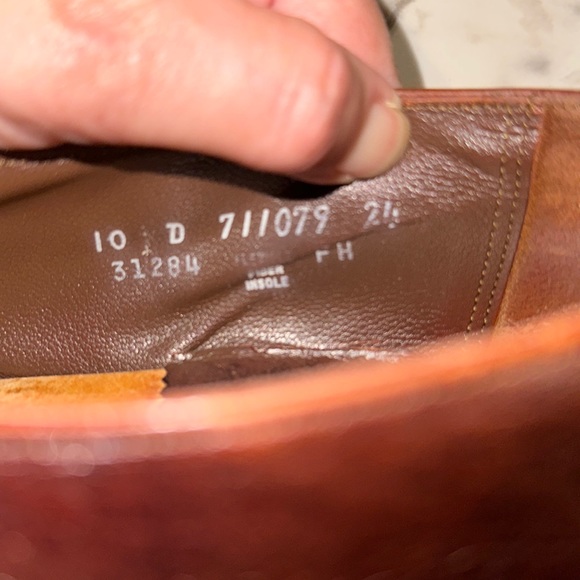 Florsheim Men's Brown Dress Casual Shoes Leather Slip On Loafer 10-10.5 D - Picture 6 of 10